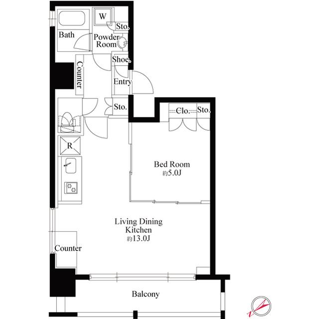 間取図(平面図)