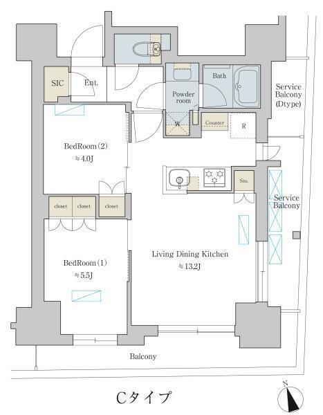 間取図(平面図)