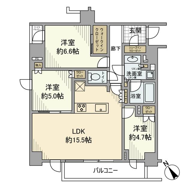 間取図(平面図)