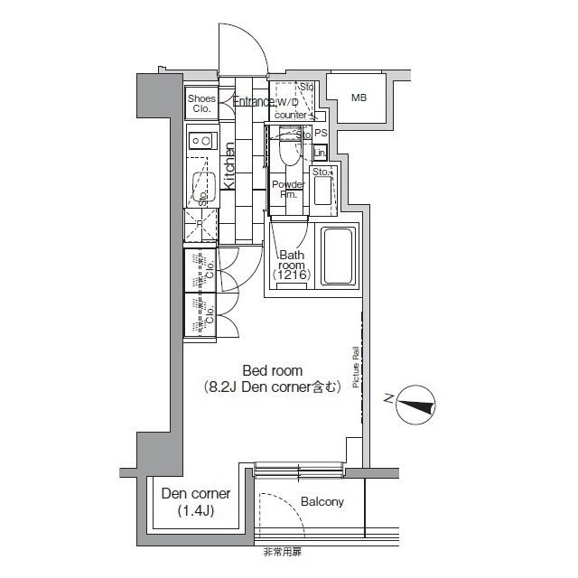 間取図(平面図)