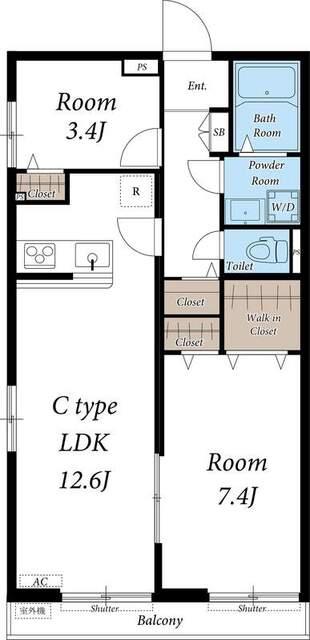 間取図(平面図)