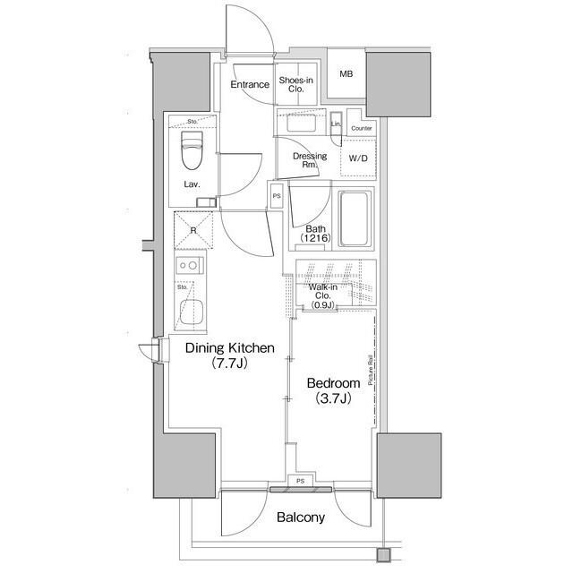 間取図(平面図)
