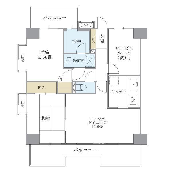 間取図(平面図)