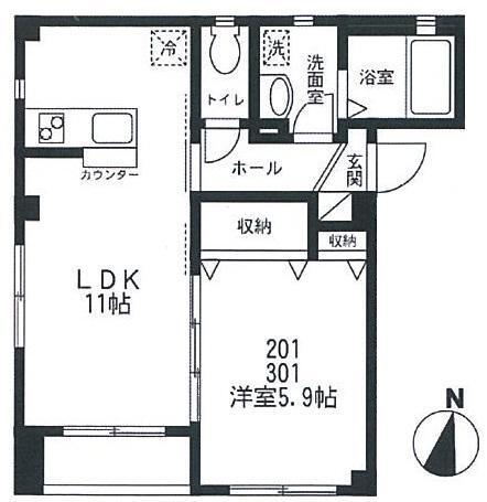 間取図(平面図)
