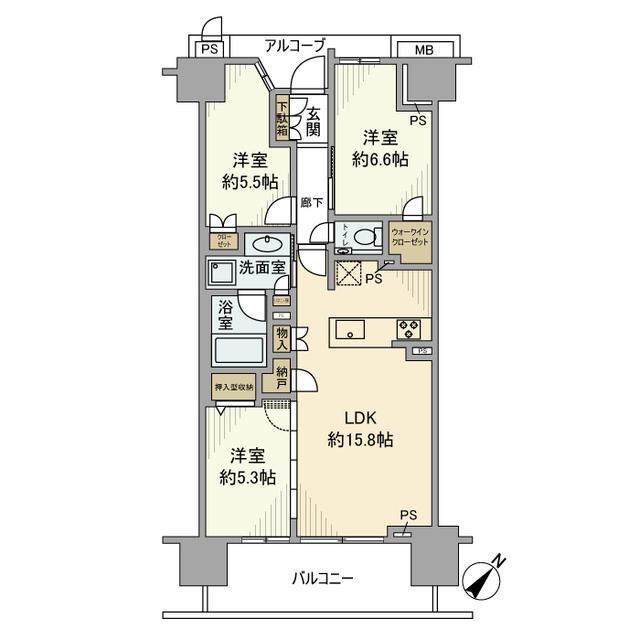 間取図(平面図)