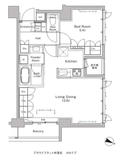 間取図(平面図)