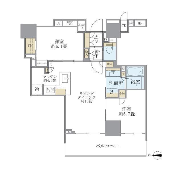 間取図(平面図)