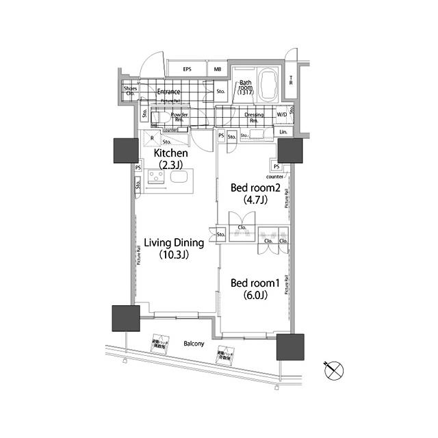 間取図(平面図)