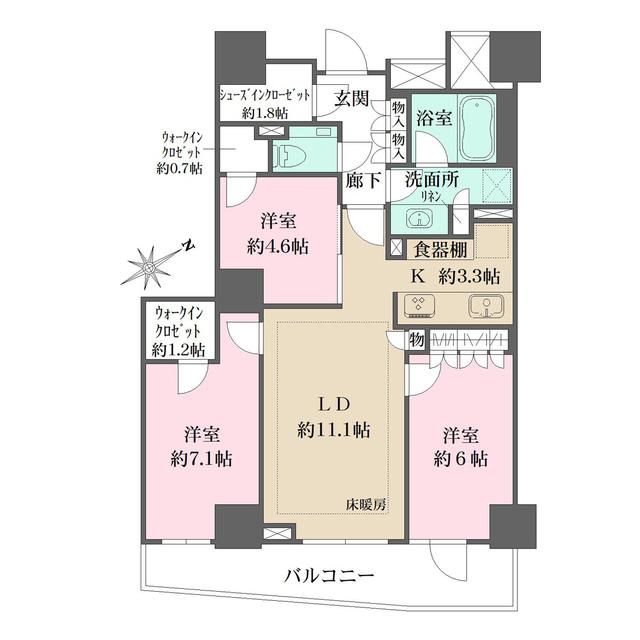 間取図(平面図)