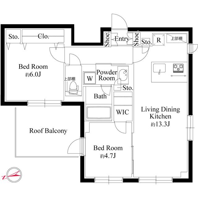 間取図(平面図)