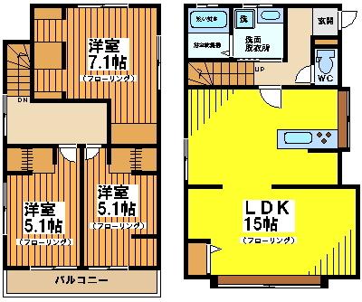 間取図(平面図)