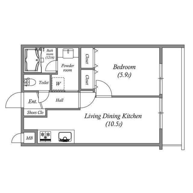 間取図(平面図)