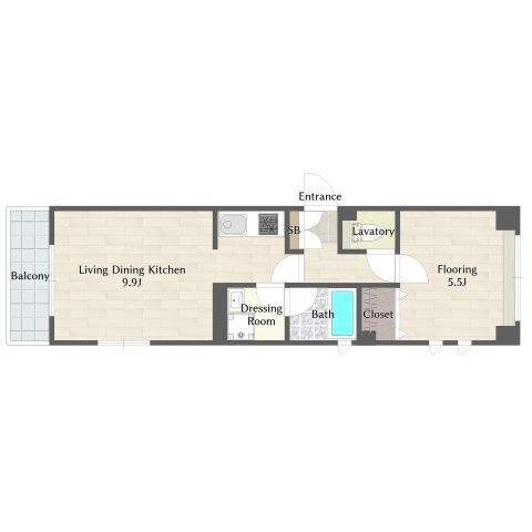 間取図(平面図)