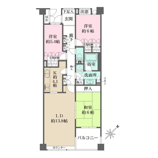 間取図(平面図)