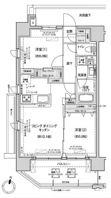 間取図(平面図)