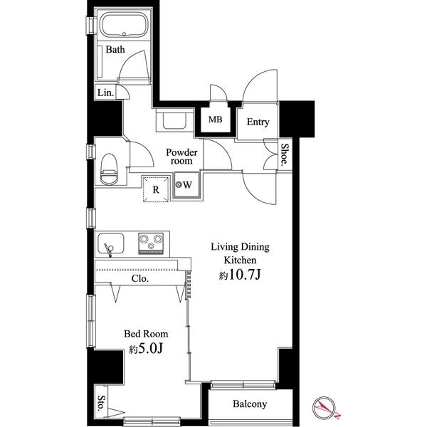 間取図(平面図)