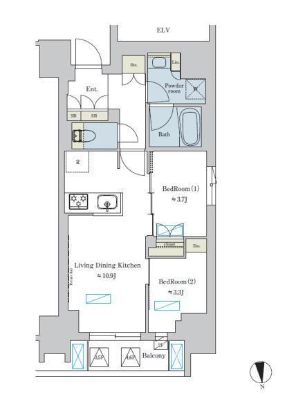 間取図(平面図)