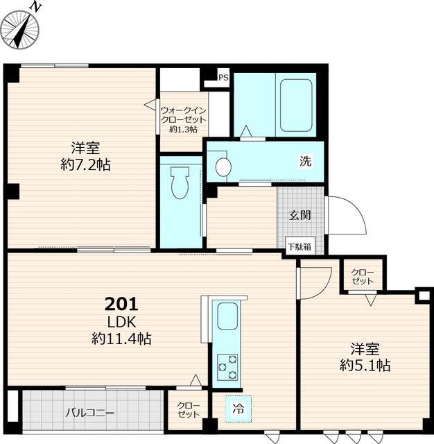 間取図(平面図)