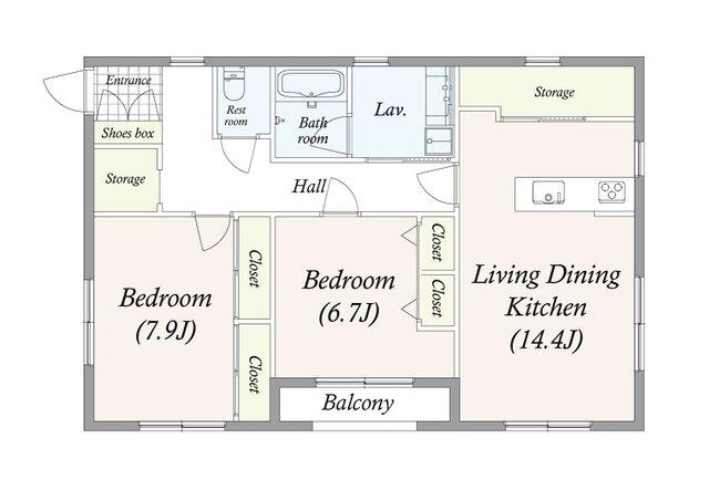 間取図(平面図)