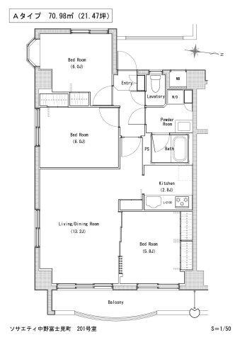 間取図(平面図)