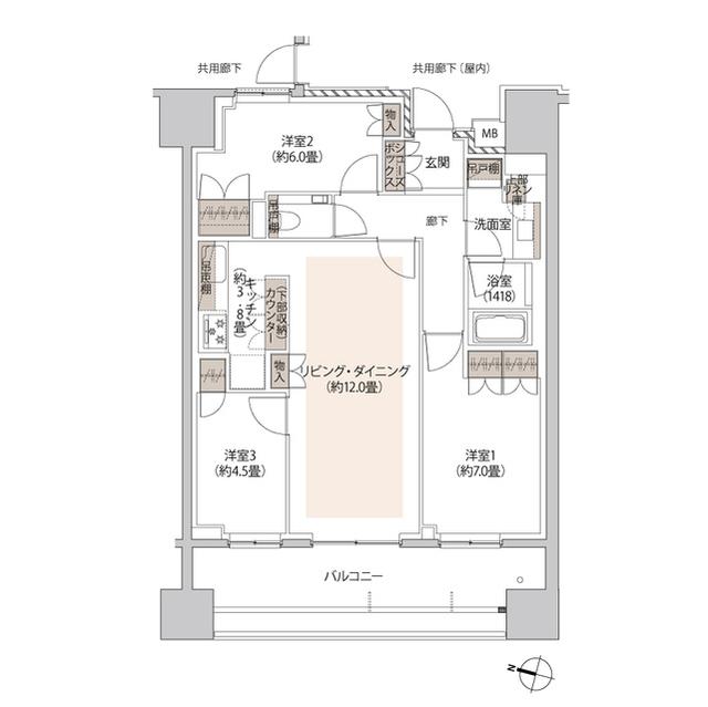 間取図(平面図)