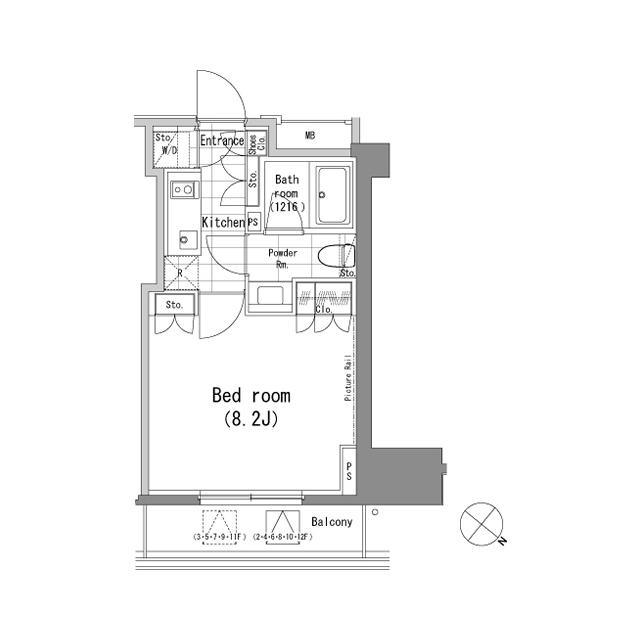 間取図(平面図)