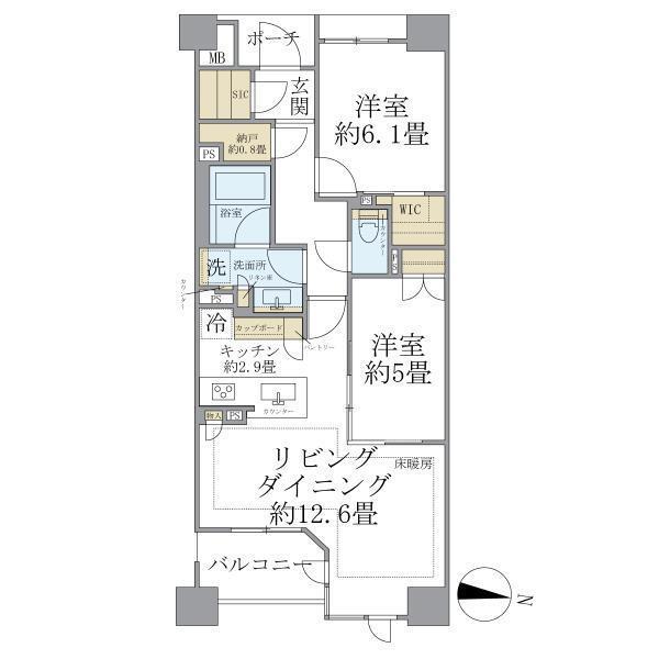 間取図(平面図)