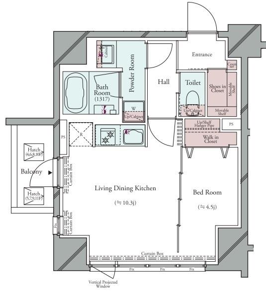 間取図(平面図)