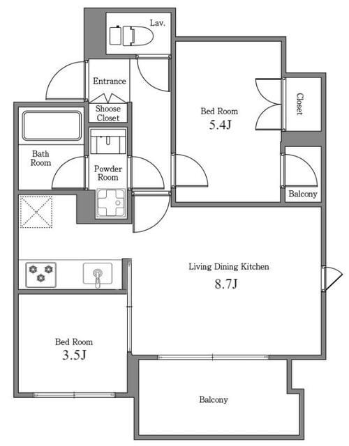 間取図(平面図)