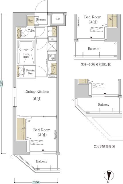  間取り図写真