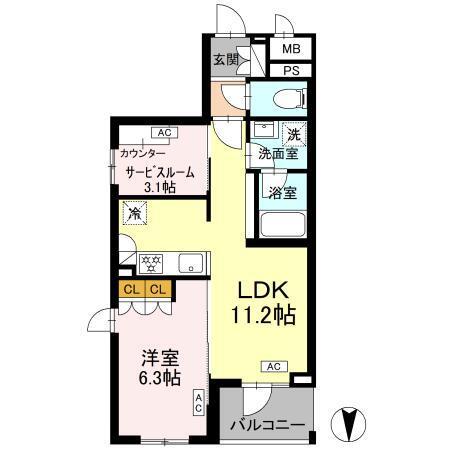  間取り図写真