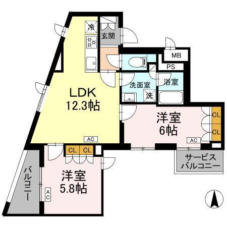  間取り図写真