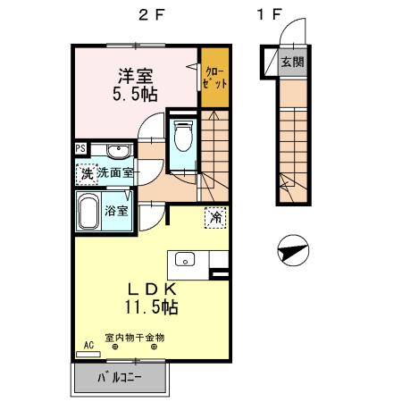  間取り図写真