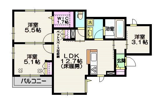 間取図(平面図)
