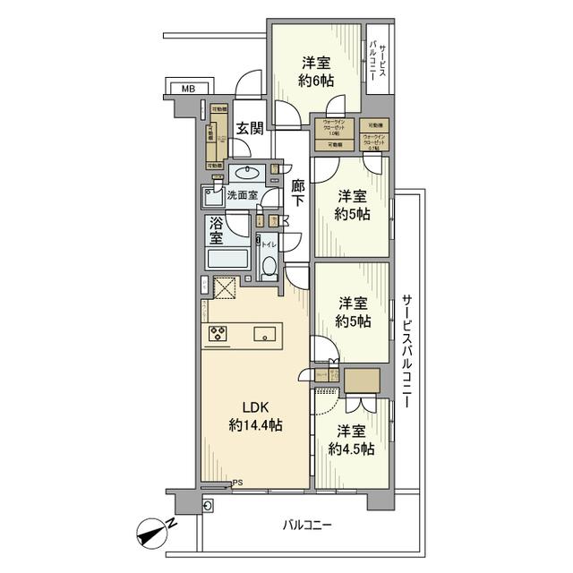 間取図(平面図)