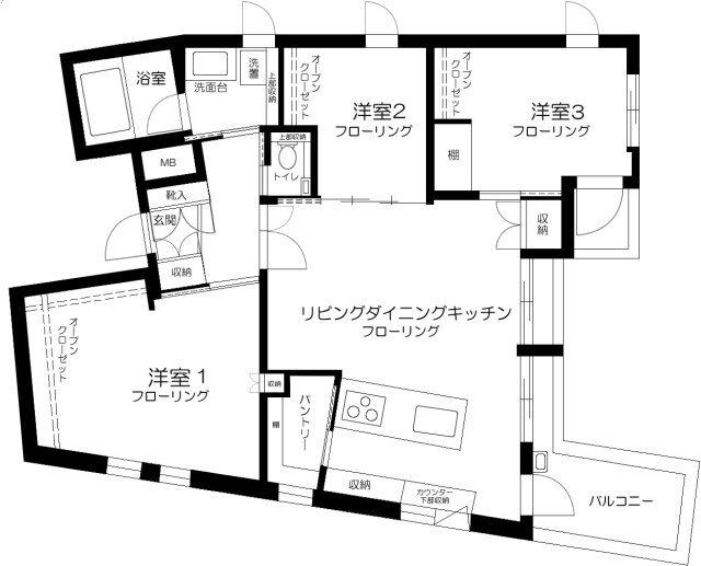 間取図(平面図)