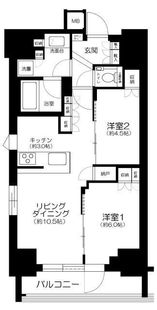間取図(平面図)