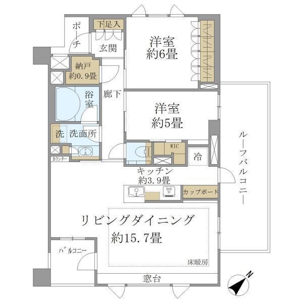 間取図(平面図)