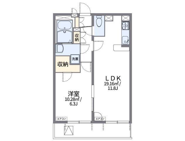 代表的な間取のため実際の間取とは異なる場