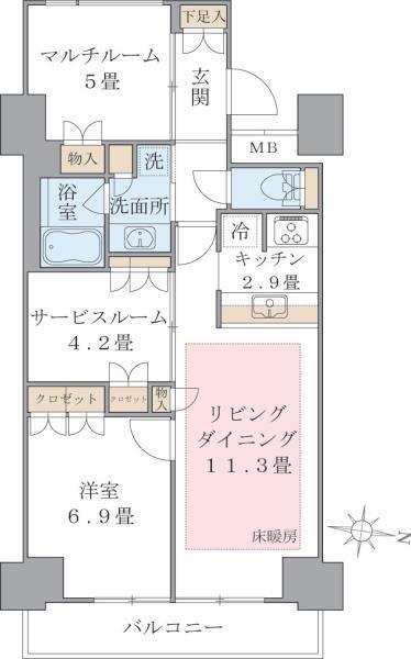 間取図(平面図)