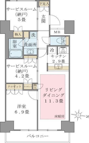 間取図(平面図)