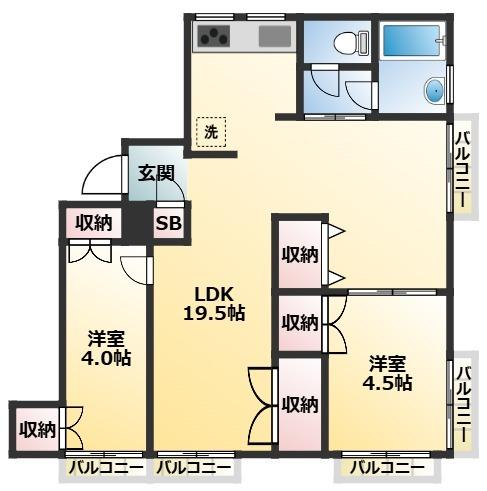 間取図(平面図)