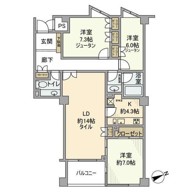 間取図(平面図)