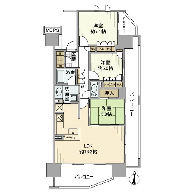 間取図(平面図)