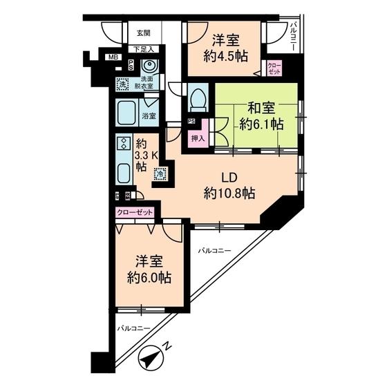 間取図(平面図)