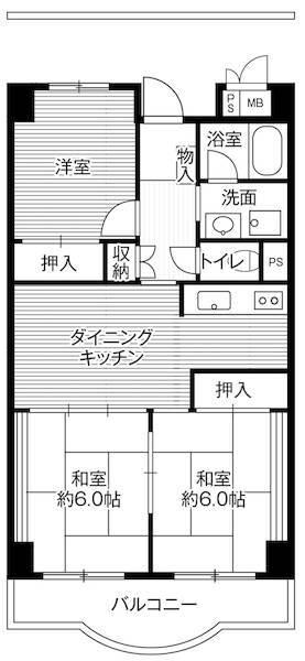 間取図(平面図)