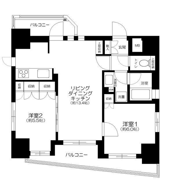 間取図(平面図)