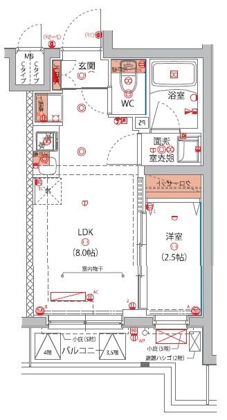 間取図(平面図)