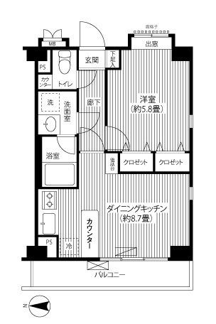 間取図(平面図)