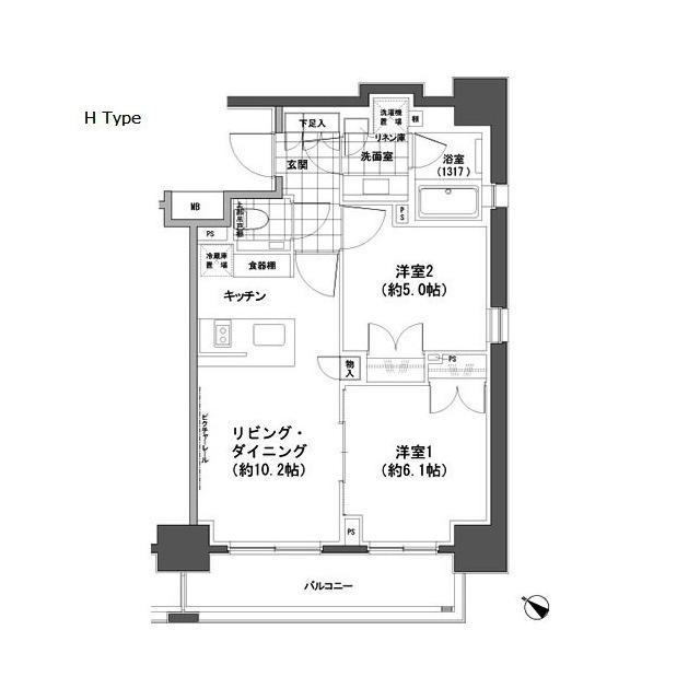 間取図(平面図)